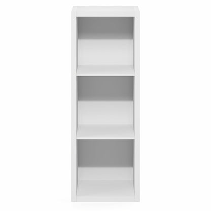 CUBICLE Book Shelf, 3-Cube, Extra Thick Frame, White
