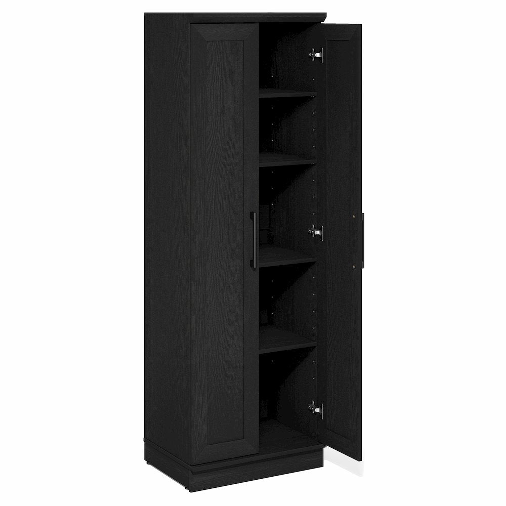 ROBIN Storage Cabinet, 5-Tier Pantry Cabinet with Adjustable Shelves