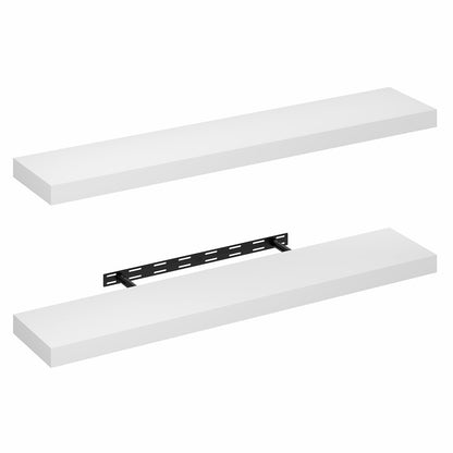 TANNA Floating Shelves for Wall Set of 2, 9 x 47 Wall Shelf