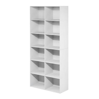 Engineered Wood Bookcase with Engineered Wood Finish for Home and Office Use