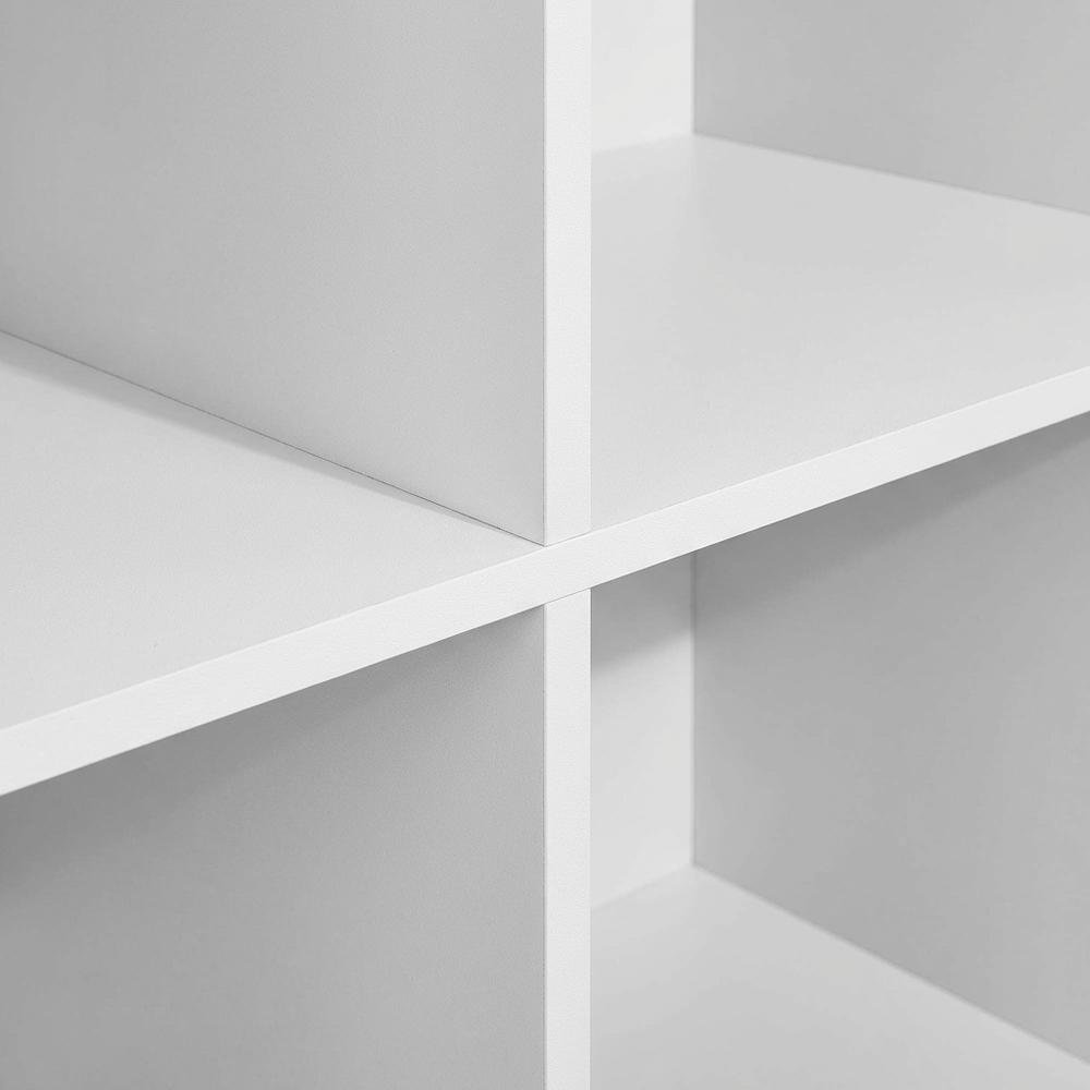 Engineered Wood Bookcase with Engineered Wood Finish for Home and Office Use