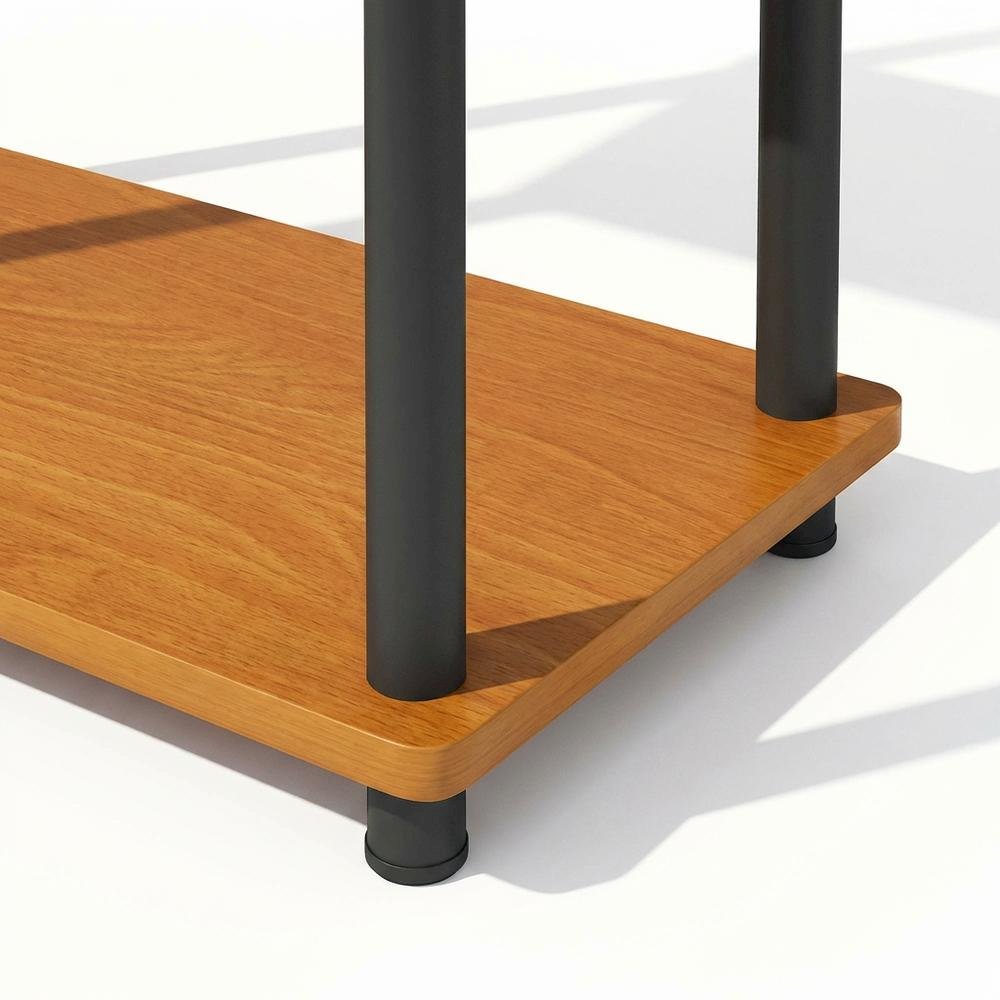 Engineered Wood Bookcase with Adjustable Shelves and Sturdy Construction