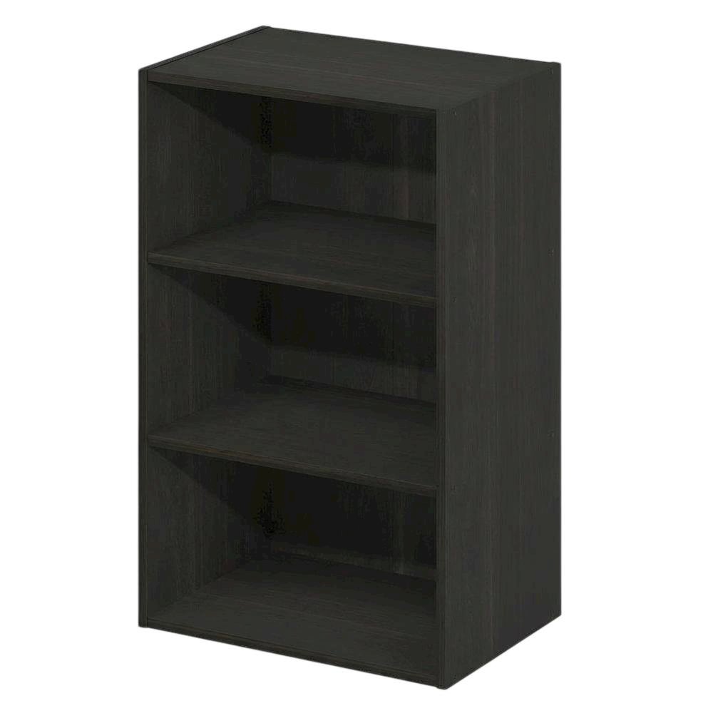 3-Tier Open Shelf Bookcase with Storage Organizer