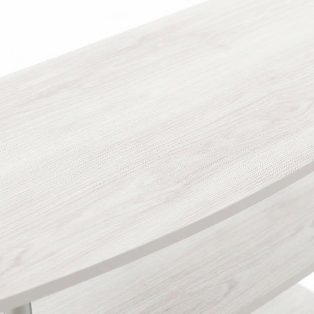 4-Tier TV Stand with Engineered Wood Store Display for up to 46-inch Screens