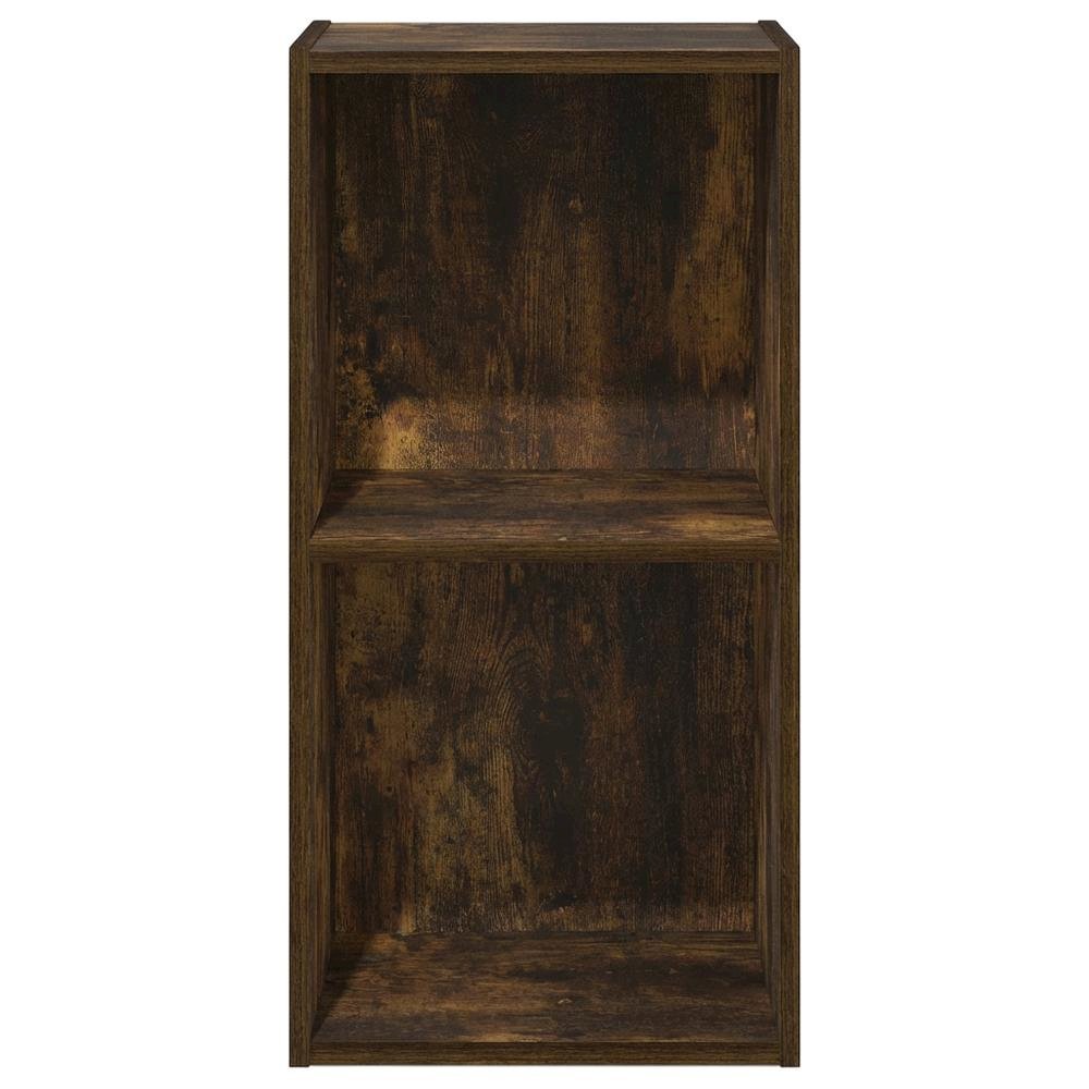 Engineered Wood Bookcase with Open Shelving for Home or Office Storage