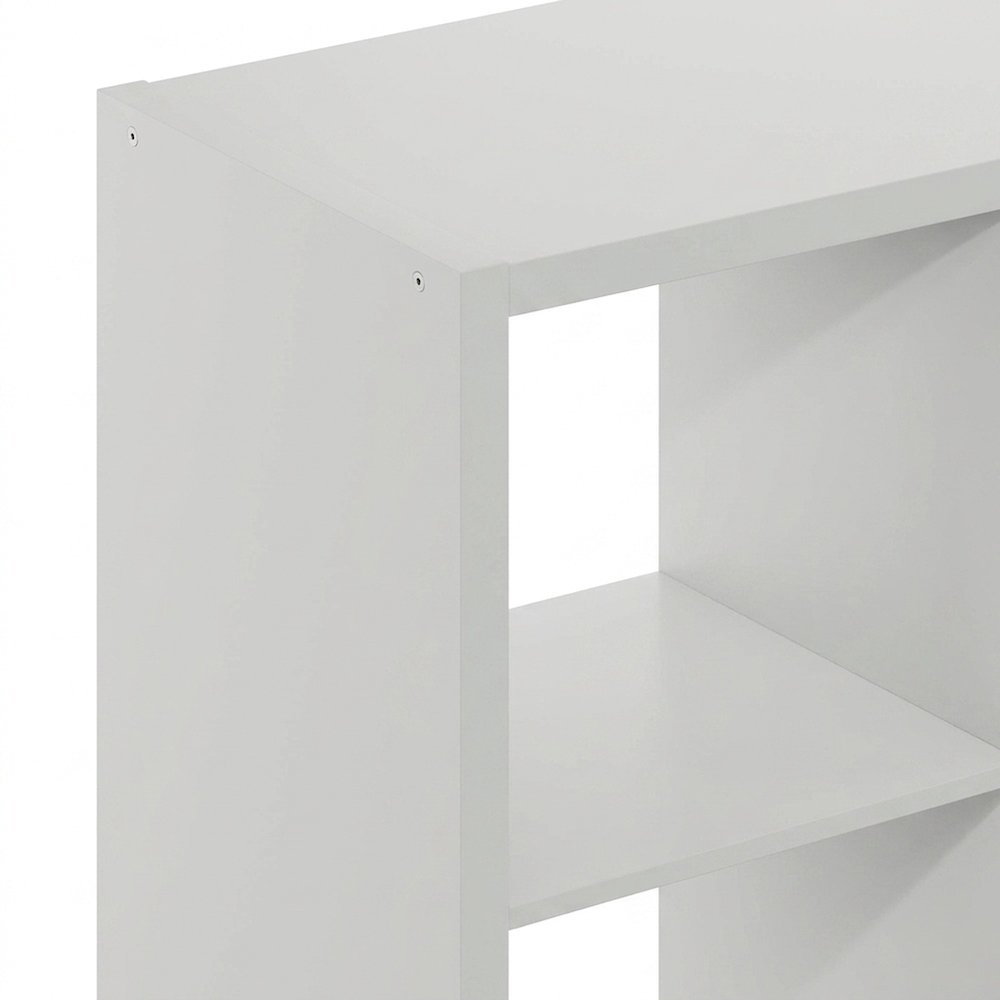Engineered Wood 9-Cube Storage Organizer and Open-Back Bookcase Shelving
