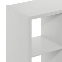 Engineered Wood 9-Cube Storage Organizer and Open-Back Bookcase Shelving