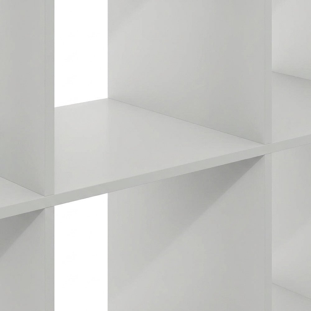 Engineered Wood 9-Cube Storage Organizer and Open-Back Bookcase Shelving