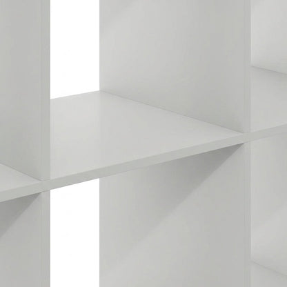 Engineered Wood 9-Cube Storage Organizer and Open-Back Bookcase Shelving