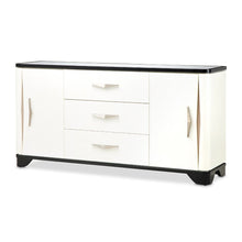 Tuxedo Sideboard & Mirror - Piano Keyboard