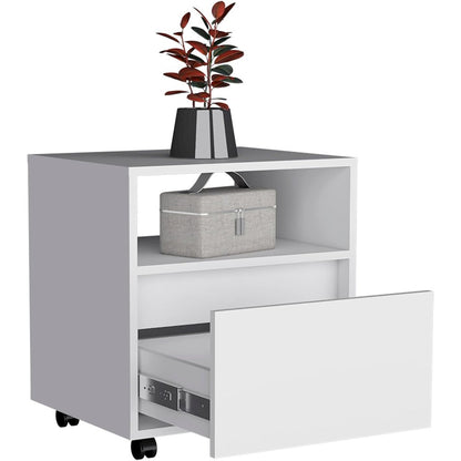 Austin Nightstand White MDF