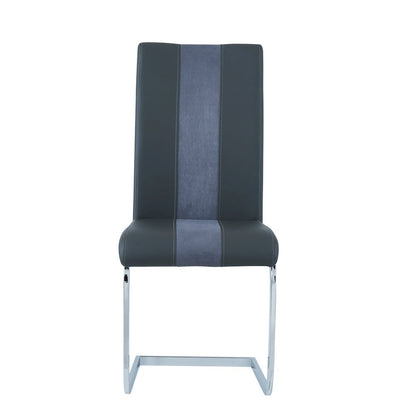 Contemporary Dining Chairs, Grey