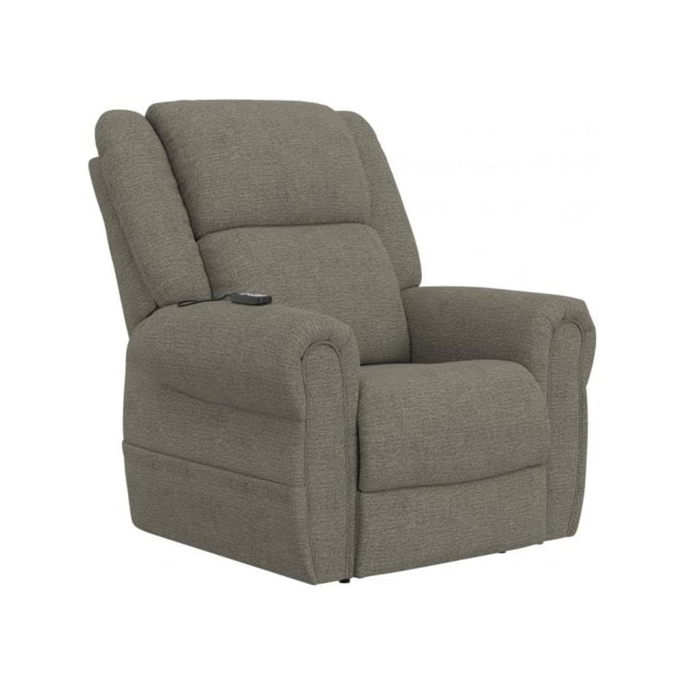 Paradise Power Lift Lay Flat Recliner with Power Headrest in Granite color