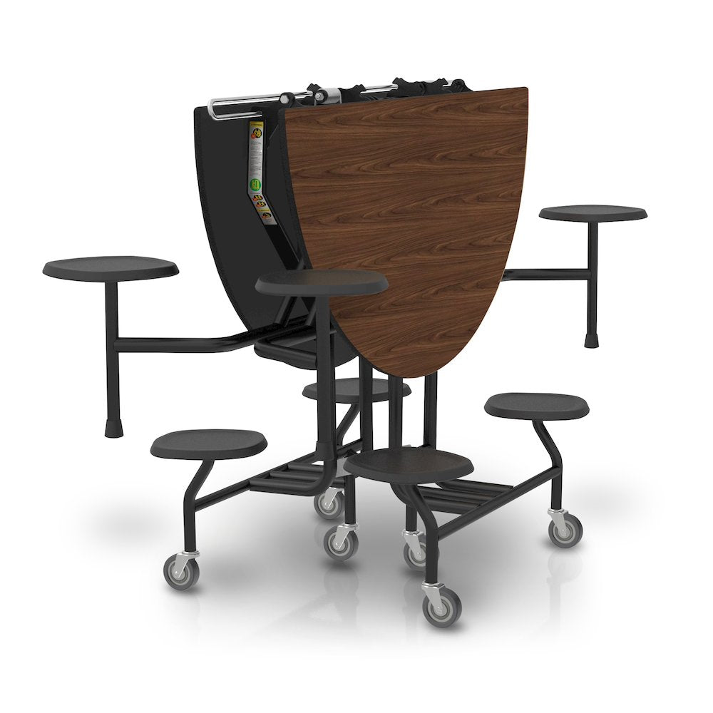 Round Folding Stool Table