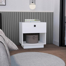 Paris Nightstand White MDF