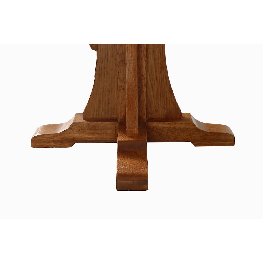 Mission Solid Oak Mouse Detail End Table - Michael's Cherry