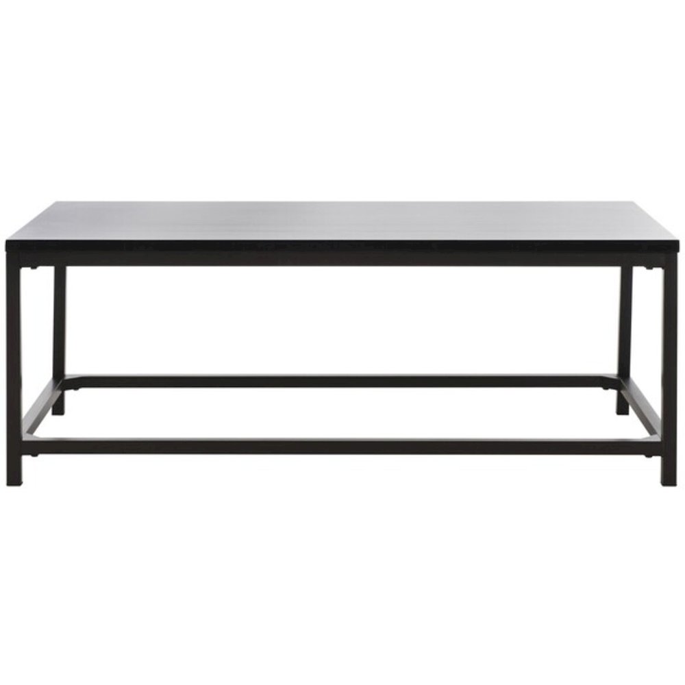 Alec Coffee Table, Distressed Black
