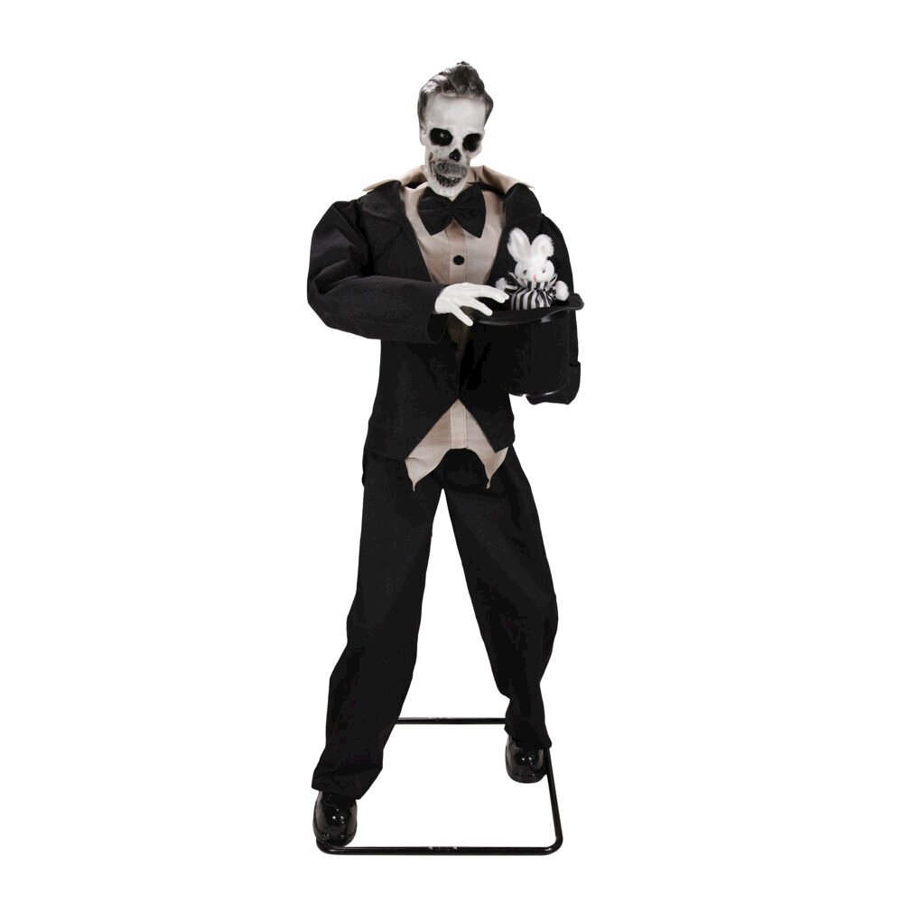 6FT STANDING ANIMATED MAGICIAN
