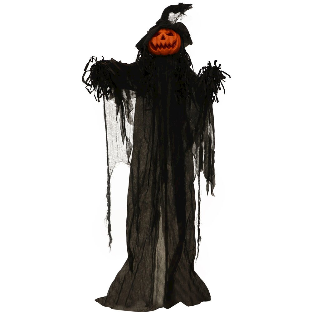 Standing Lights & Sound Pumpkin Man