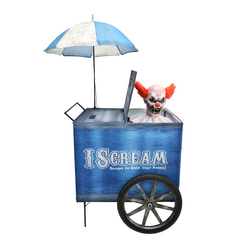 I Scream Clown Cart