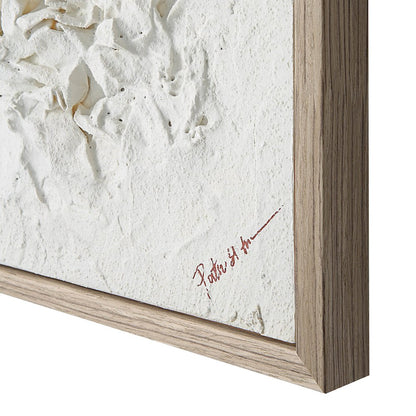 Volterra 20" Wide Wall Art, White