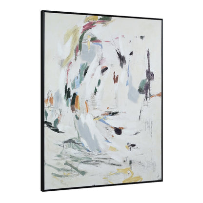 Cinta 50" H x 40" W Canvas Art, Grey