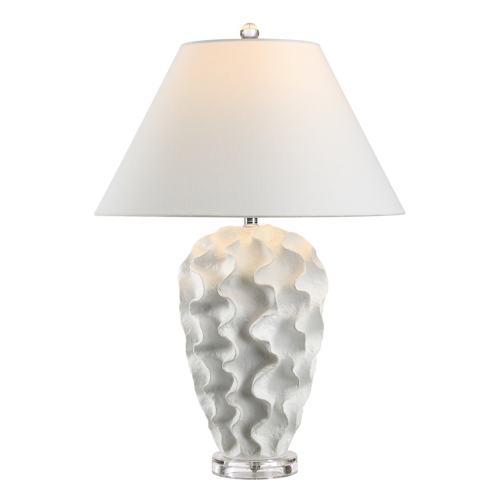 Floris 26.5" Height Table Lamps, White