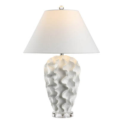 Floris 26.5" Height Table Lamps, White
