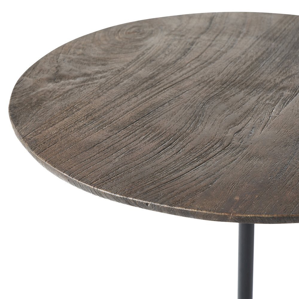 Argos 21" Height Table, Brown