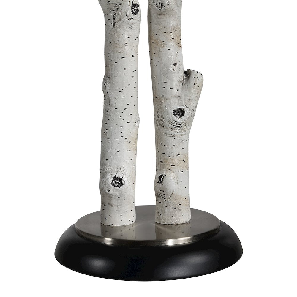 Leandro 35.25" Height Table Lamps, Faux Birch Tree