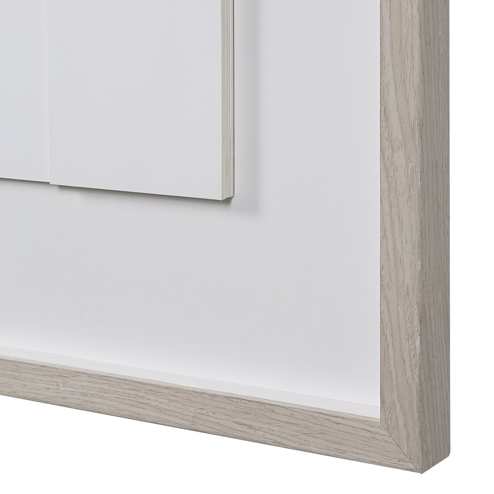 Stardust 48" Wide Wall Art, Matte White