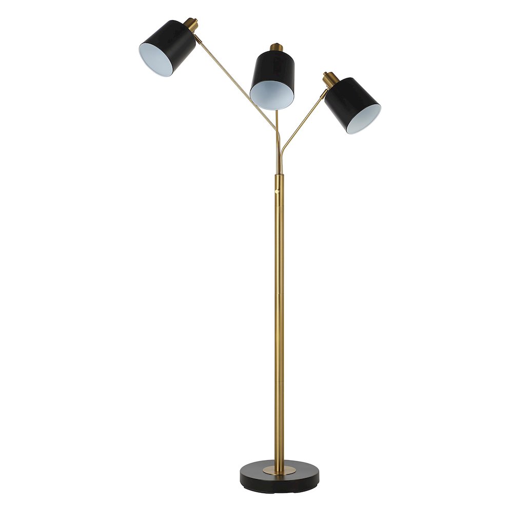 Meander 71" Height Floor Lamp, Yellow