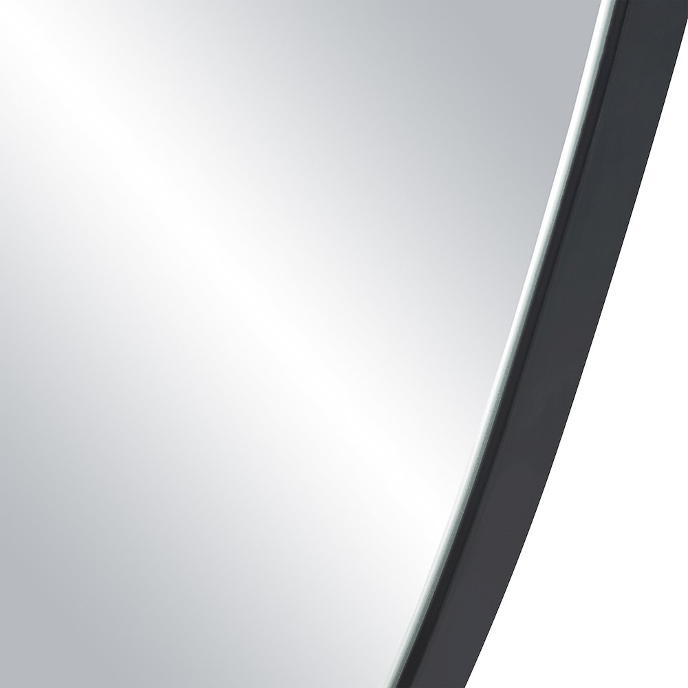 Jane Wall Mirror In Black Color