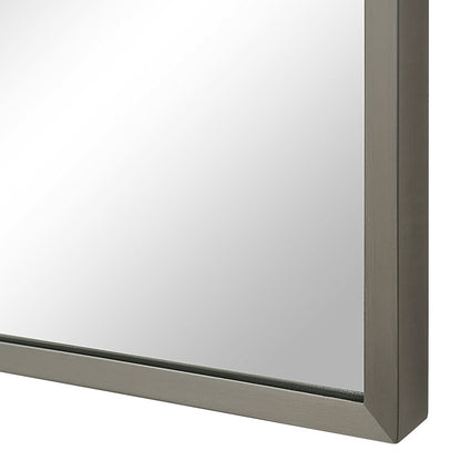 Samia 72" H x 30" W Wall Mirror, Grey