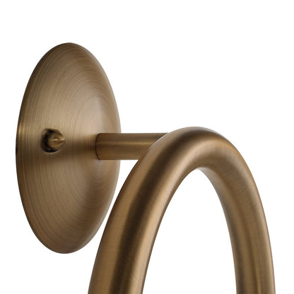Santi 10.5" Height Wall Sconces, Dark Brushed Brass