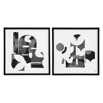 Stratus 24" Wide Wall Art, Black