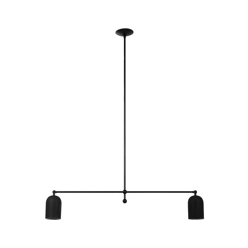 Saskia 69.25" Height Ceiling Fixture, Matte Black