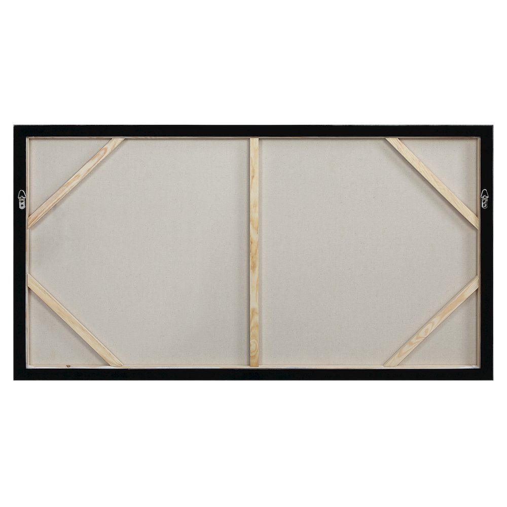 Paz 30" H x 55" W Canvas Art, Blue