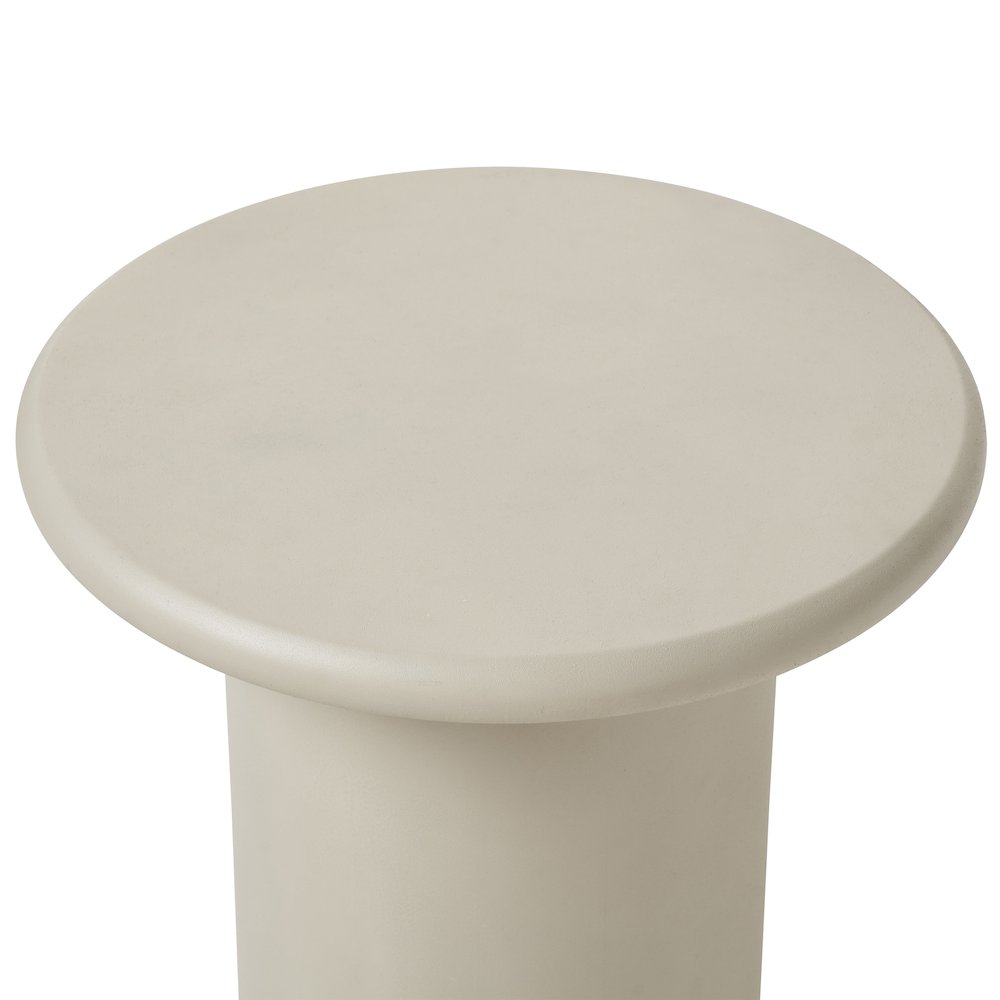 Riya 20" Height Table, Beige