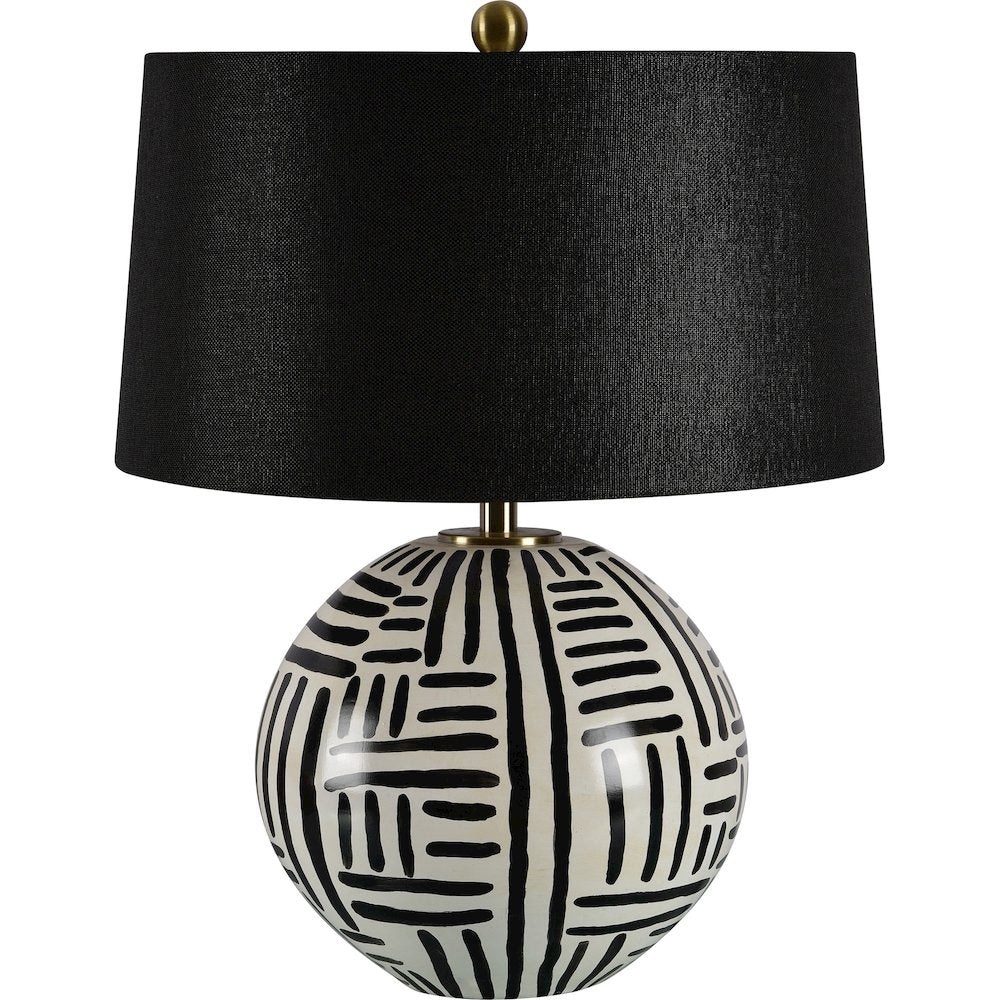 Milka 1-Light 24.5" Table Lamp with Shade