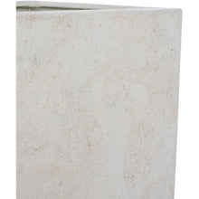 ALONA BEIGE TAUPE CUBE PLANTER