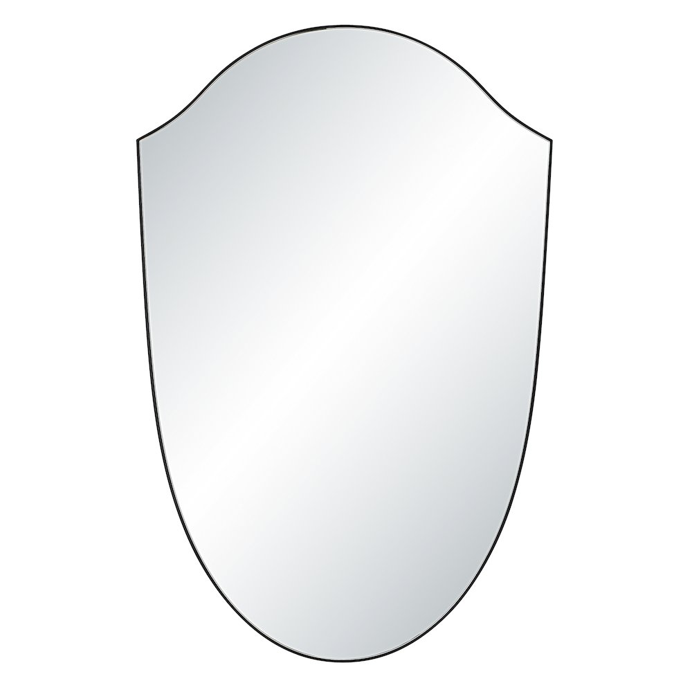 Ryker 40" H x 26" W Wall Mirror, Black