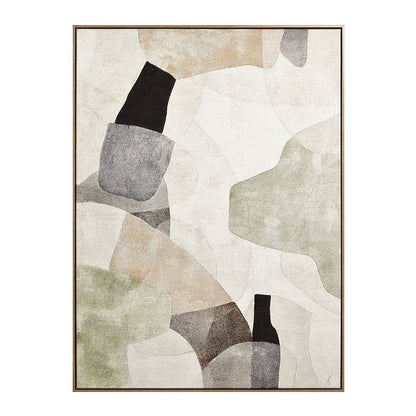 Nala 48" H x 36" W Canvas Art, Beige