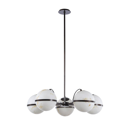 Roca 69.25" Height Ceiling Fixture, Dark Antique Bronze