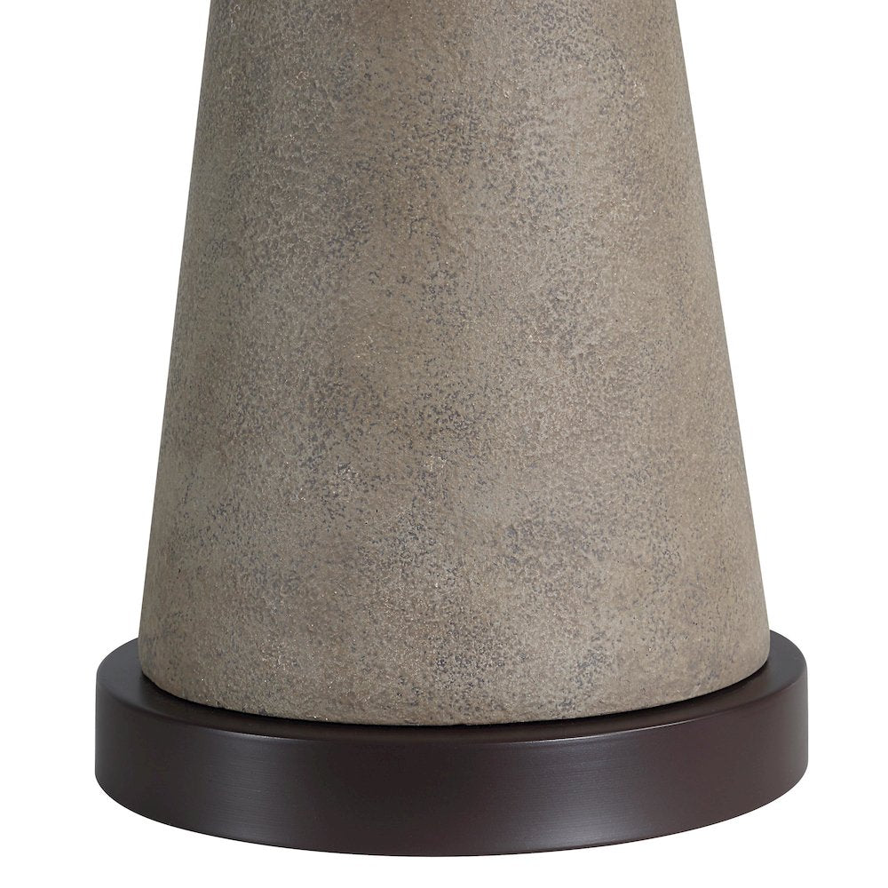 Lourdes 29.25" Height Table Lamp, Brown