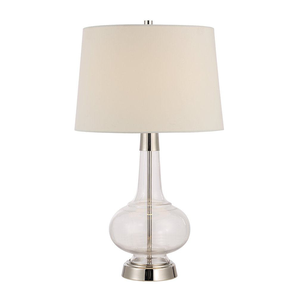 Lya 27.5" Height Table Lamps, Clear