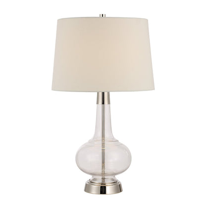 Lya 27.5" Height Table Lamps, Clear