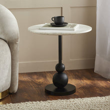 Corrine Indoor Aluminum Table, Matte Black