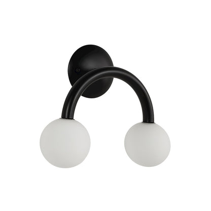 Santo 10.5" Height Wall Sconces, Matte Black