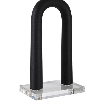 Pisa 28.5" Height Table Lamp, Black